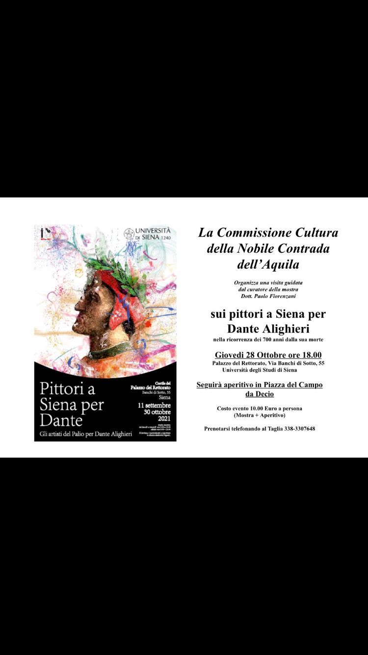 Pittori a Siena per Dante