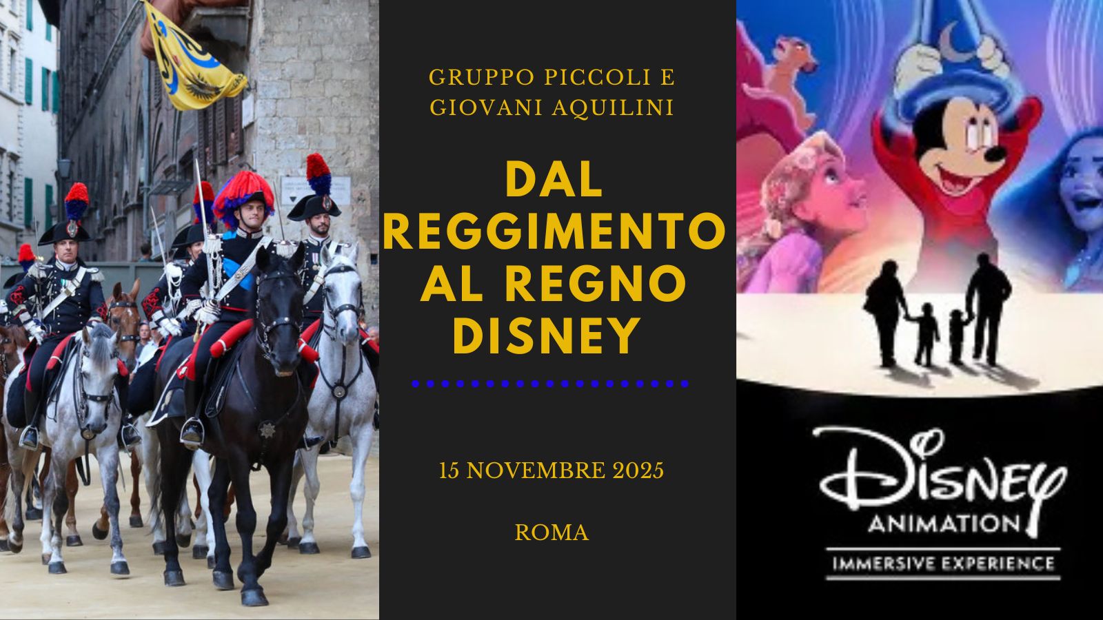 SABATO 15 NOVEMBRE GITA A ROMA