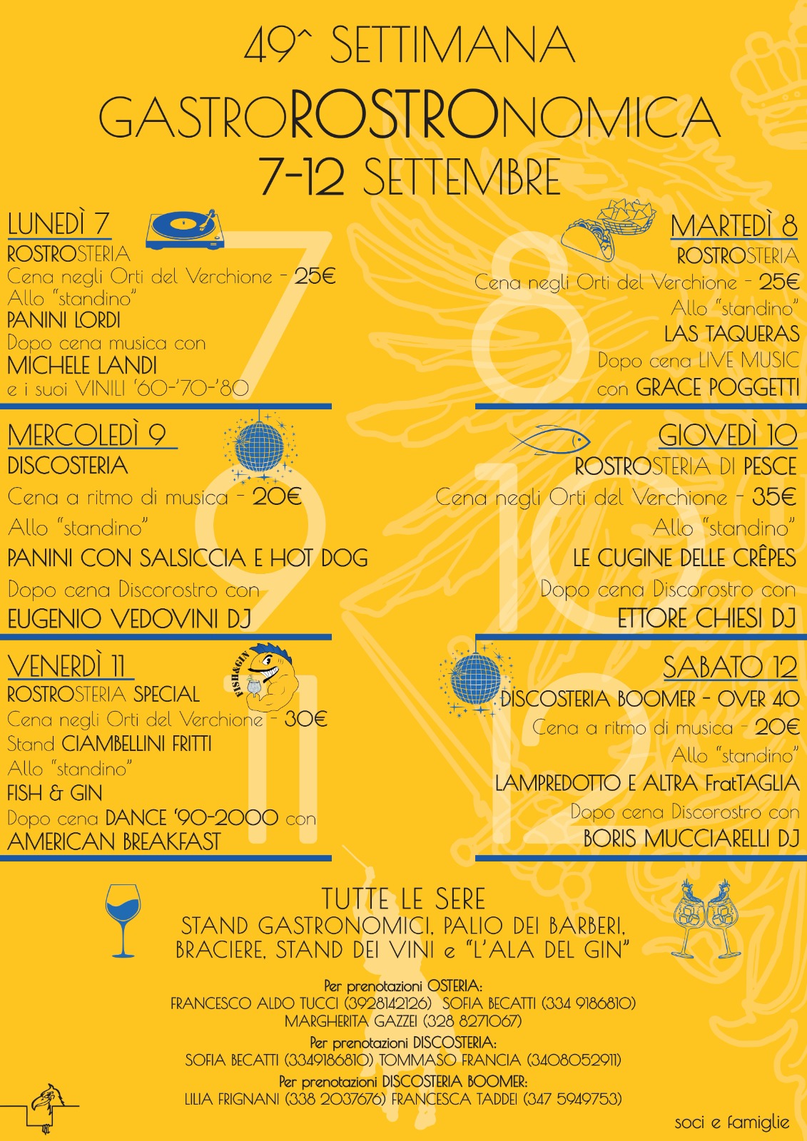 49° Settimana Gastrorostronomica